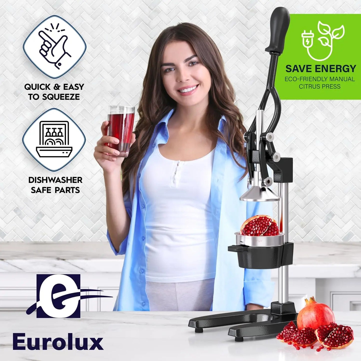 BlendForce Pro Manual Citrus Press Juicer