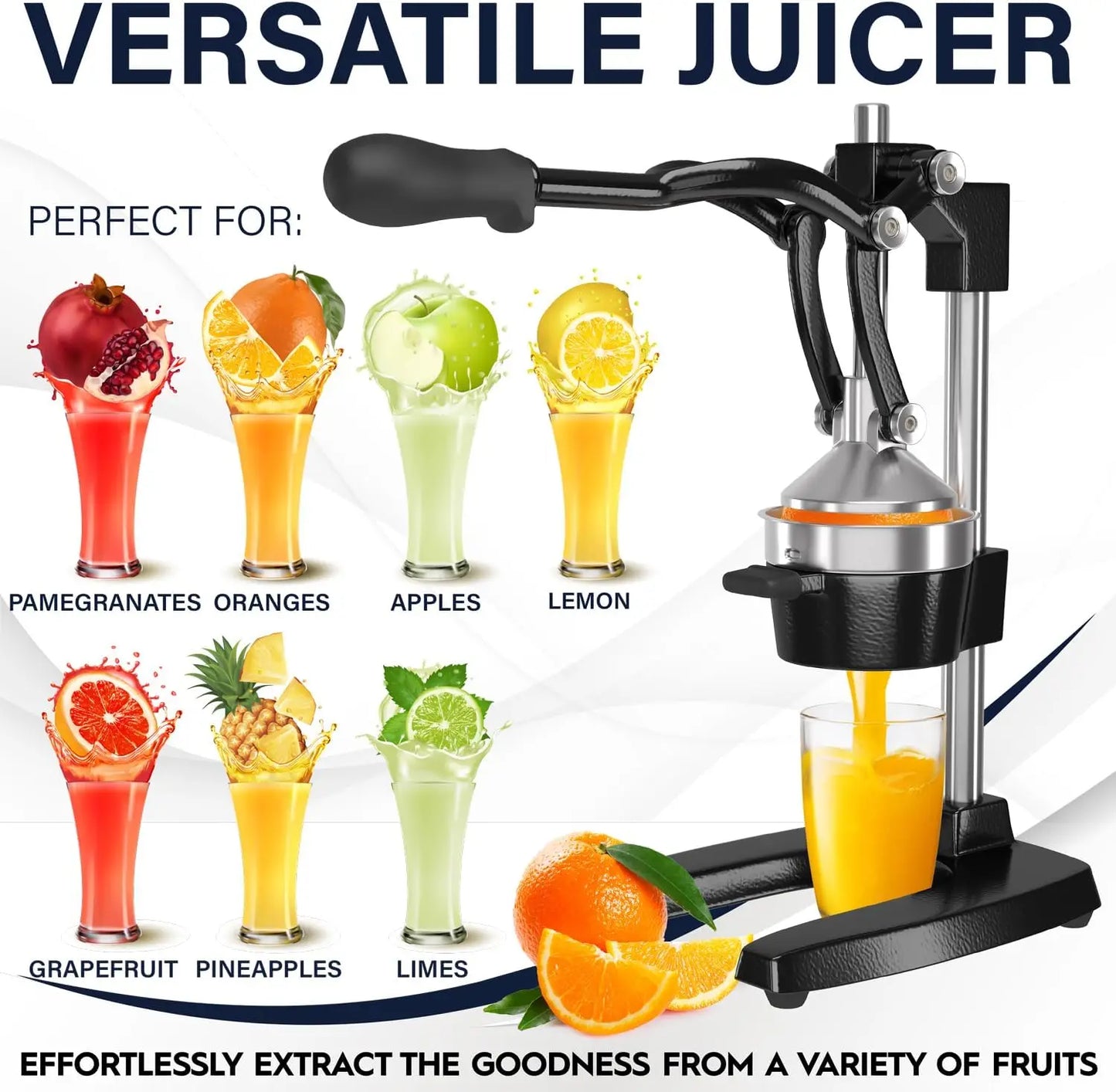 BlendForce Pro Manual Citrus Press Juicer