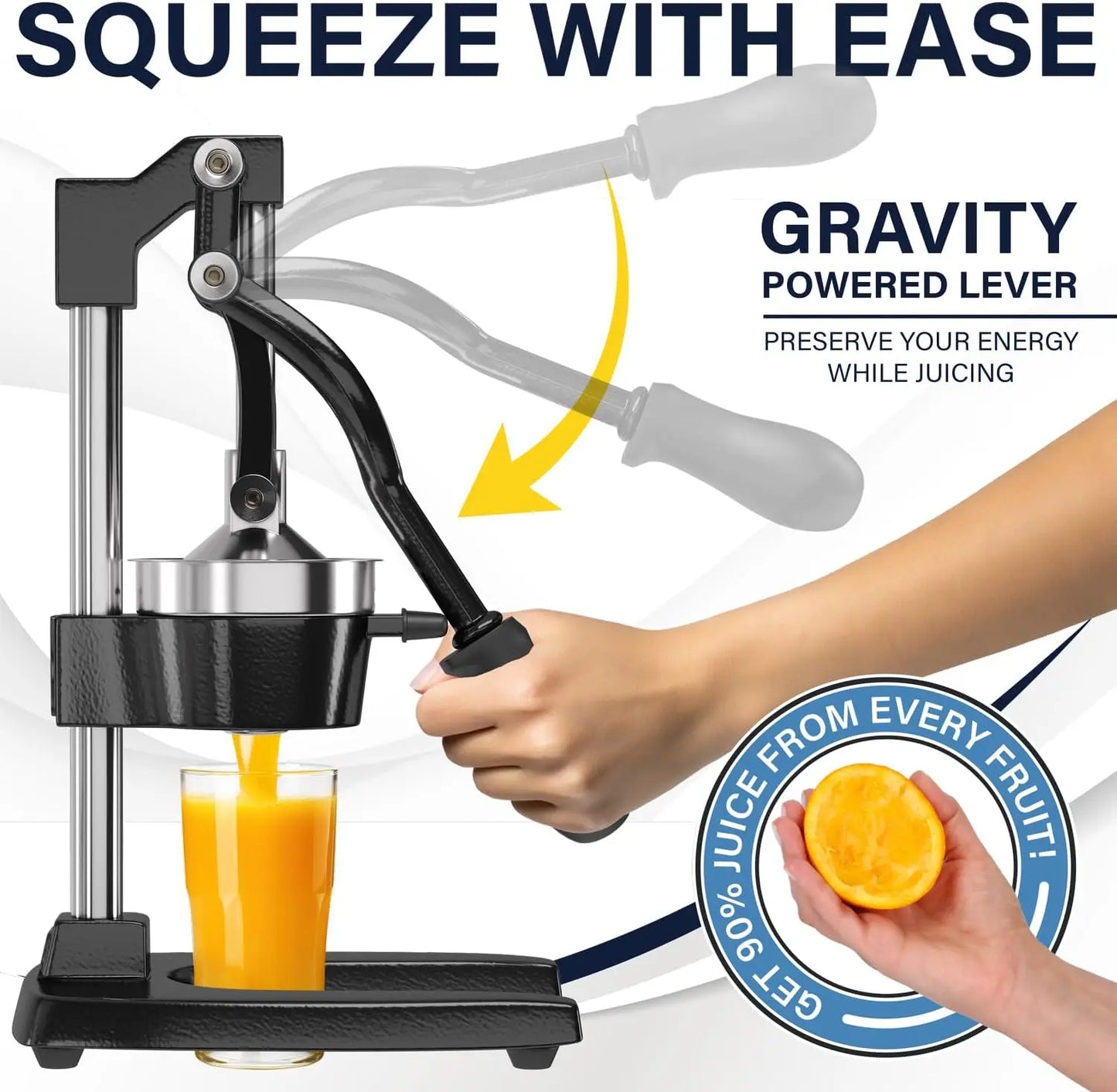 BlendForce Pro Manual Citrus Press Juicer